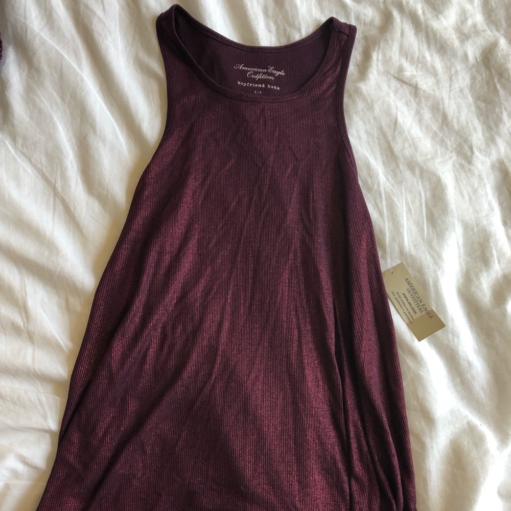 Slight shimmer effect tank